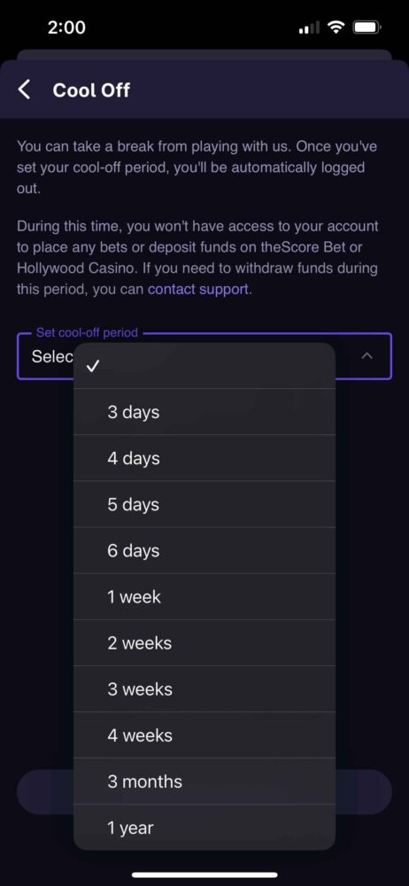 Hollywood Casino Cool Off