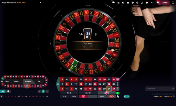sweepstakes casino live dealer game