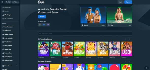 stake.us promo code sweepstakes casino