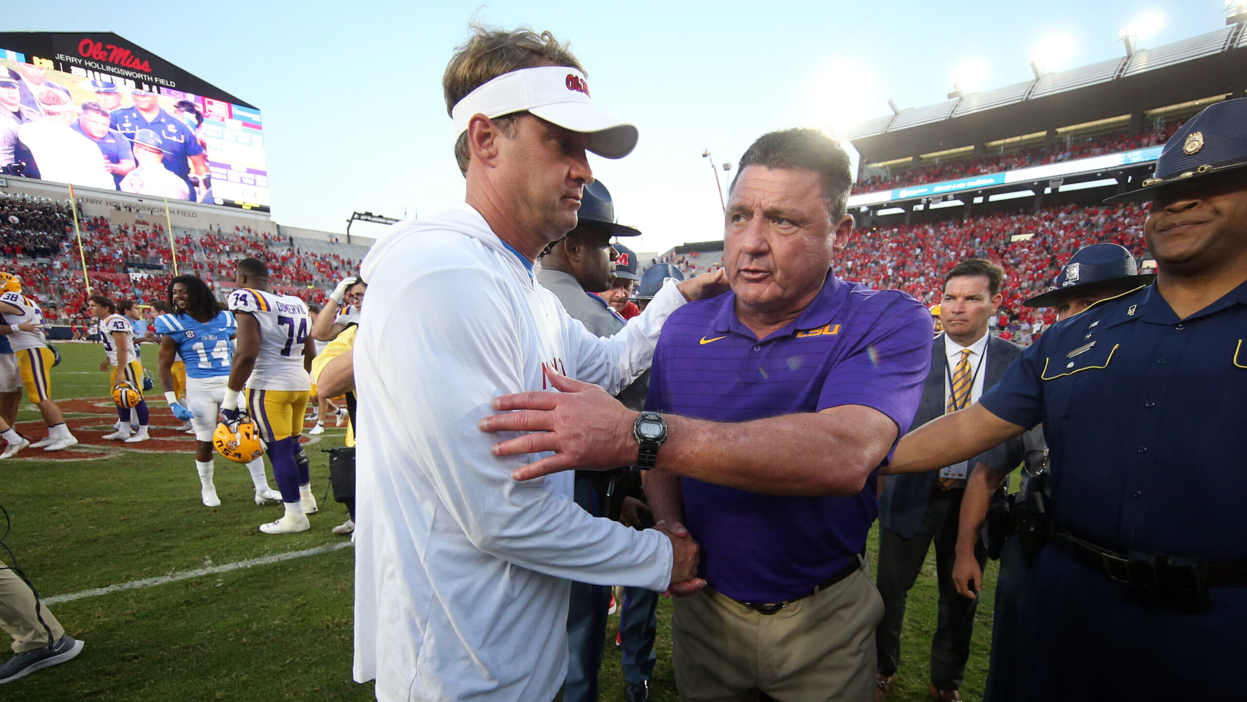 Lane Kiffin tells hilarious Ed Orgeron story at introductory press conference