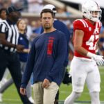 Ole Miss offensive coordinator Charlie Weis Jr.