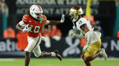 Miami WR Malachi Toney.
