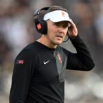 USC coach Lincoln Riley.