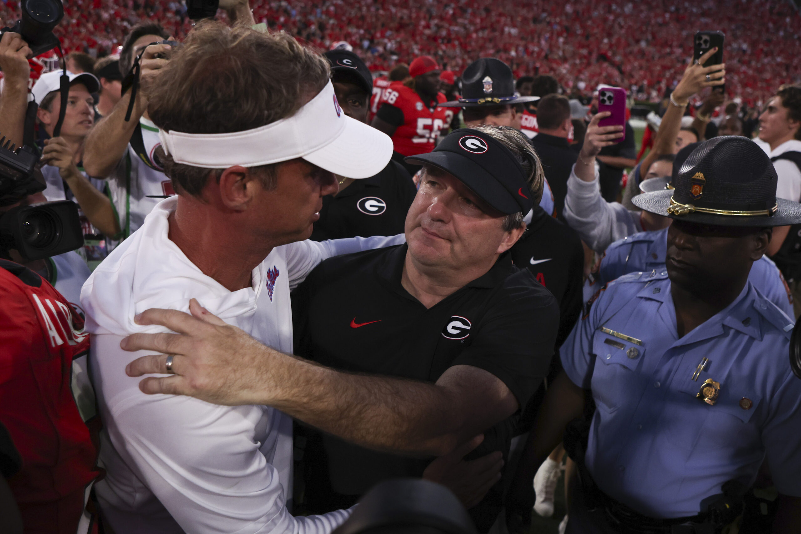 Kirby Smart downplays impact of Lane Kiffin&rsquo;s exit ahead of Sugar Bowl vs. Ole Miss