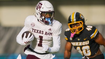 Texas A&M WR Mario Craver.