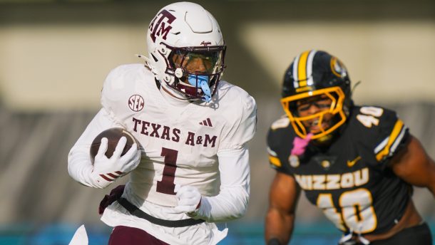 Texas A&M WR Mario Craver.