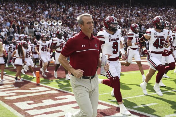 South Carolina coach Shane Beamer