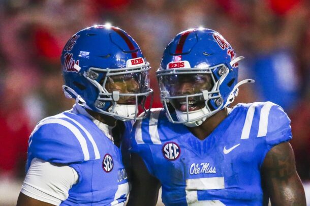 Trinidad Chambliss and Kewan Lacy are 2 of the best SEC transfers of 2025.