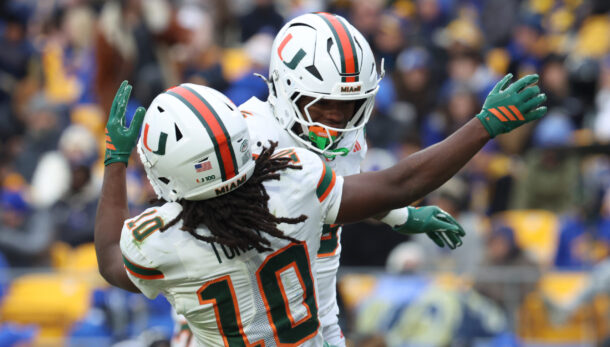 Miami football Malachi Toney.