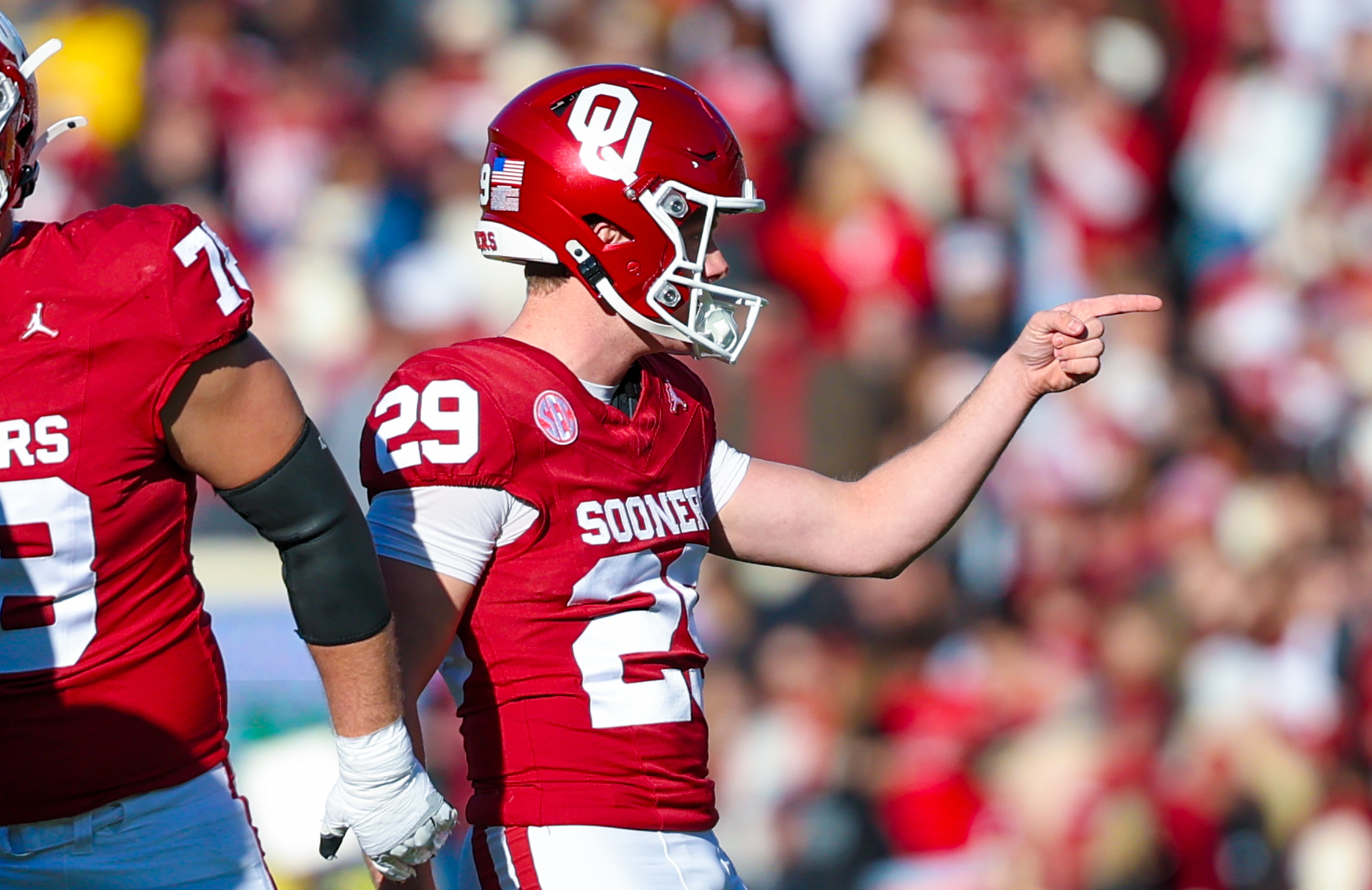 Tate Sandell, Oklahoma kicker, announces plans for 2026 season