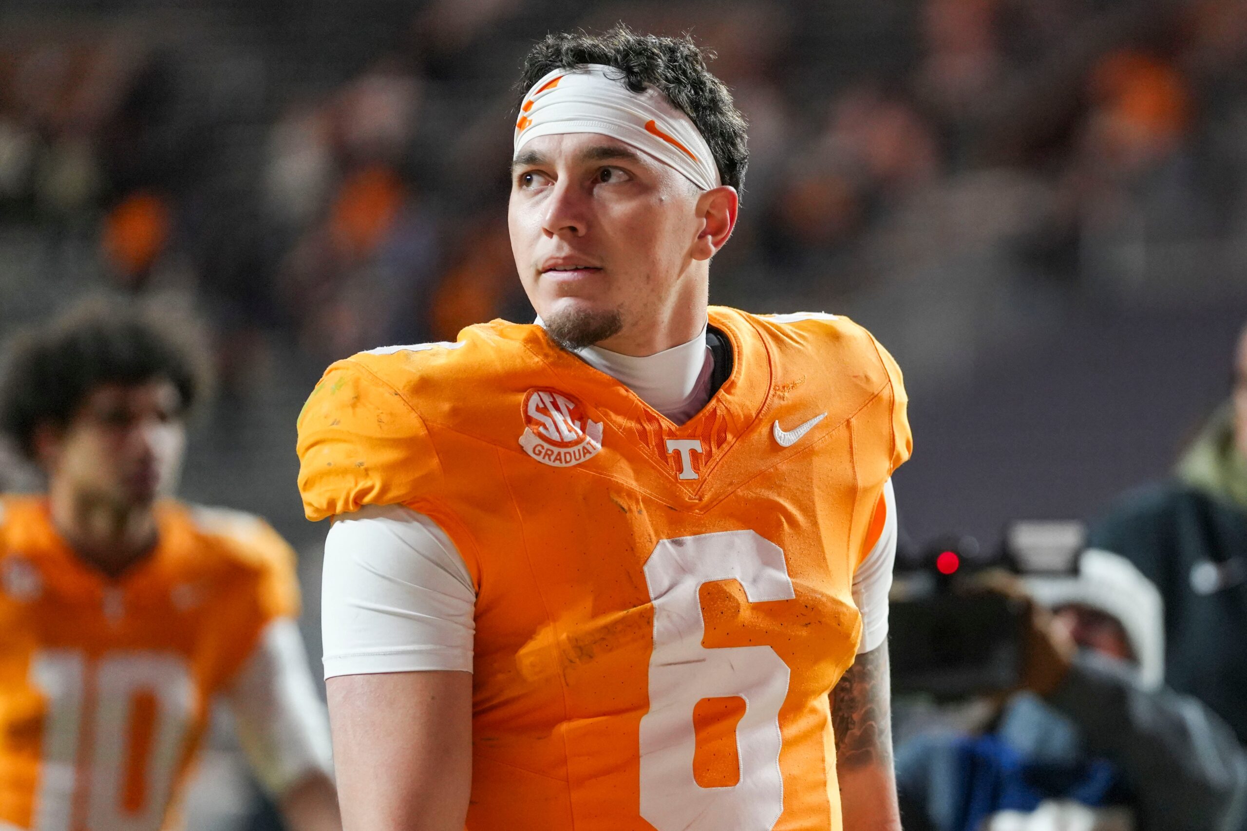 Joey Aguilar remains coy on Tennessee future ahead of bowl game