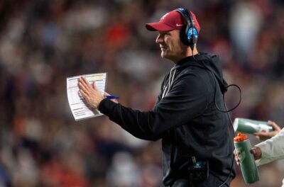 Alabama coach Kalen DeBoer