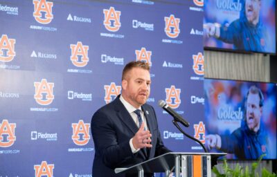 New Auburn coach Alex Golesh.