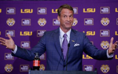 Lane Kiffin figures to overhaul that LSU ground game.