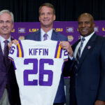 LSU coach Lane Kiffin.