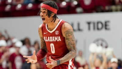 Alabama guard Labaron Philon.