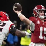 Alabama quarterback Ty Simpson