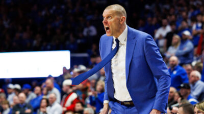 Kentucky coach Mark Pope faces his former coach, Rick Pitino.