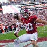 Alabama TE Josh Cuevas.