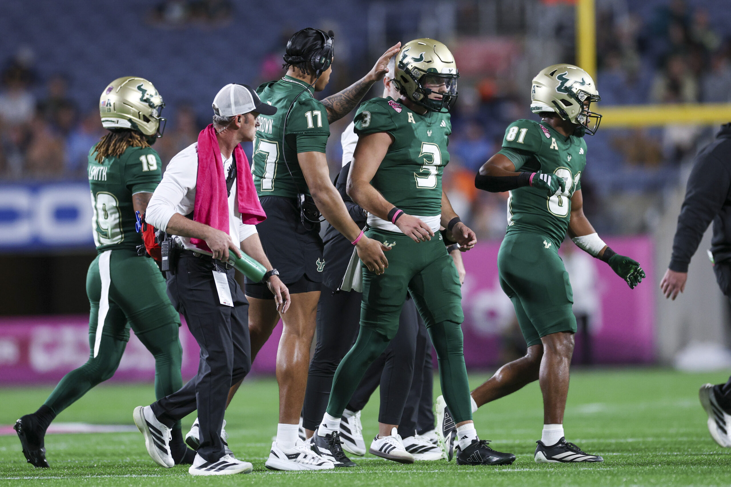 Without Alex Golesh, South Florida ends 2025 season with Cure Bowl loss