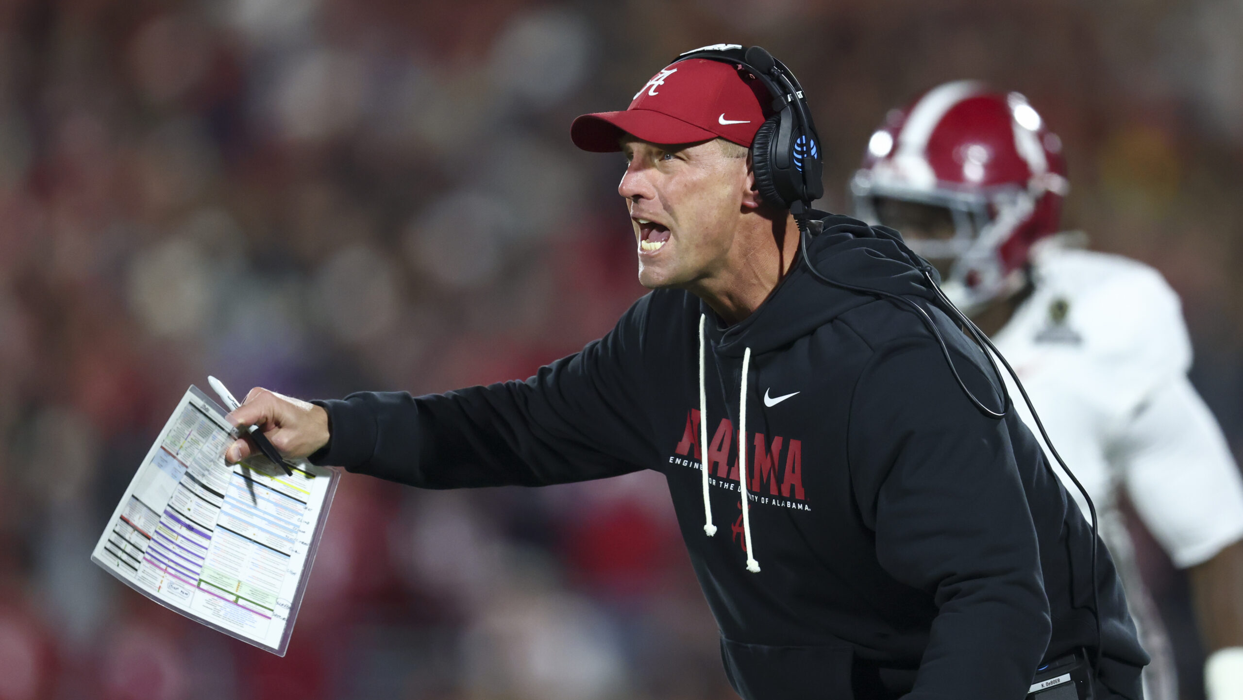 Officials slammed for sideline interference call against Alabama in Oklahoma CFP game