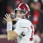 Alabama quarterback Ty Simpson.