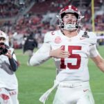 Ty Simpson, Alabama quarterback.