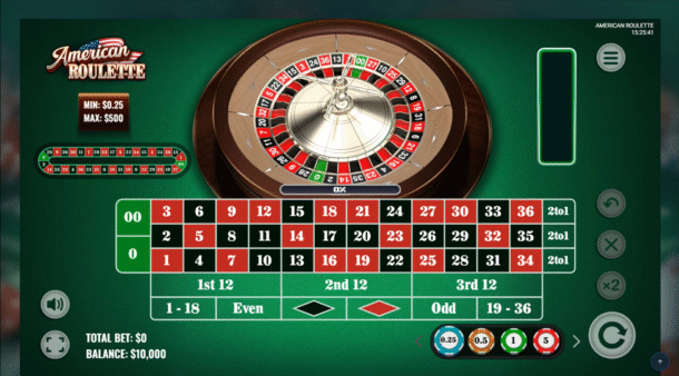 american roulette Sweepstakes Casino Table Games