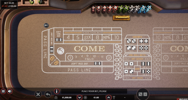 craps Sweepstakes Casino Table Games