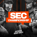 Alabama vs Georgia SEC Championship.