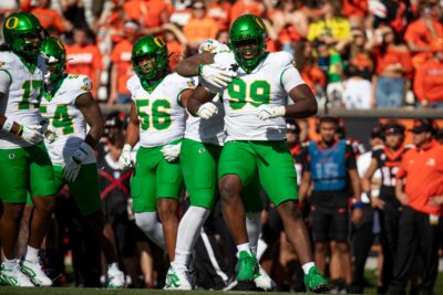Terrance Green of the Oregon Ducks.
