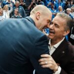 Mark Pope and John Calipari.