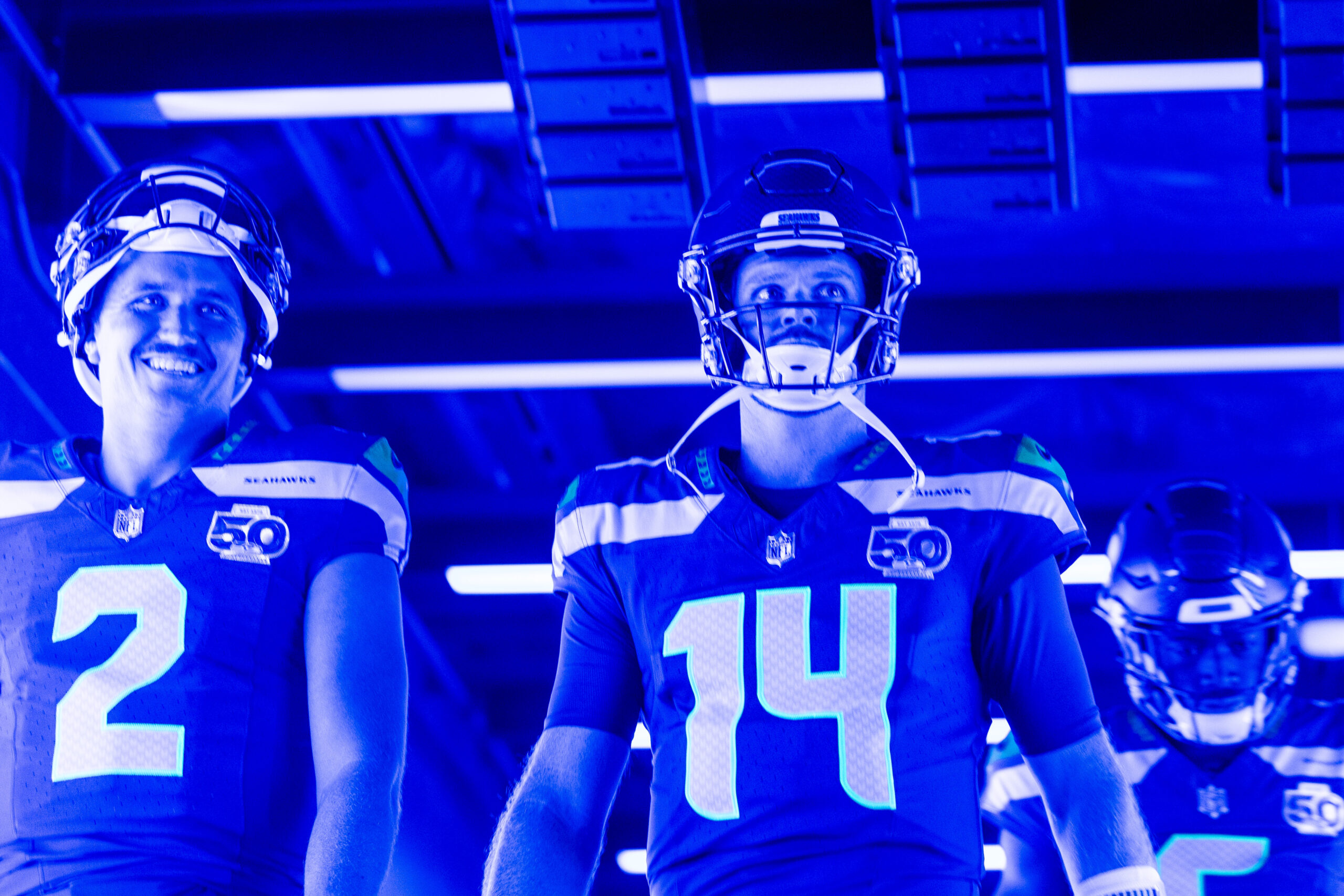 Drew Lock gets emotional talking about Sam Darnold&rsquo;s journey to Super Bowl