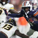 Auburn receiver Malcolm Simmons.