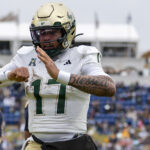 Byrum Brown celebrates.