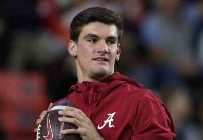 Ty Simpson added to his Alabama legacy by turning down the transfer portal.