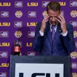 LSU coach Lane Kiffin.