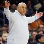 Basketball coach Micah Shrewsberry.