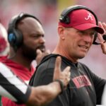 Kalen DeBoer, Alabama head coach.