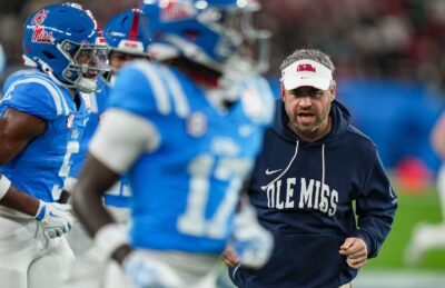 Ole Miss coach Pete Golding.