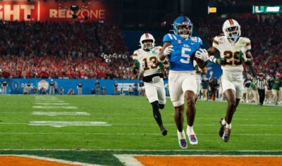 Ole Miss running back Kewan Lacy.