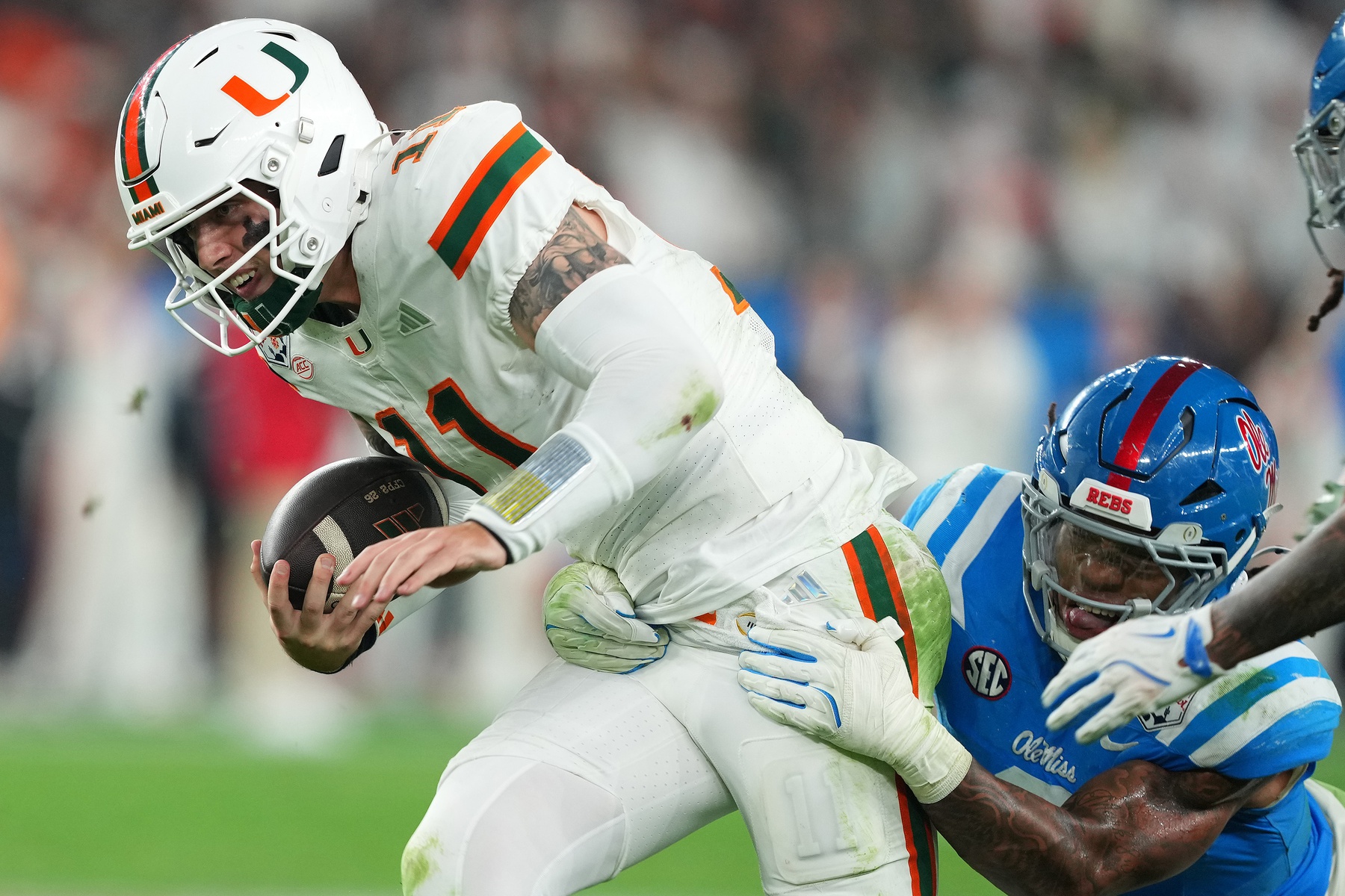 Rapid Reaction: Miami outlasts Ole Miss in Fiesta Bowl classic to reach title game Rapid Reaction: Miami outlasts Ole Miss in Fiesta Bowl classic to reach title game