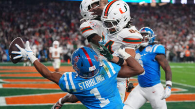 Ole Miss final play vs. Miami.