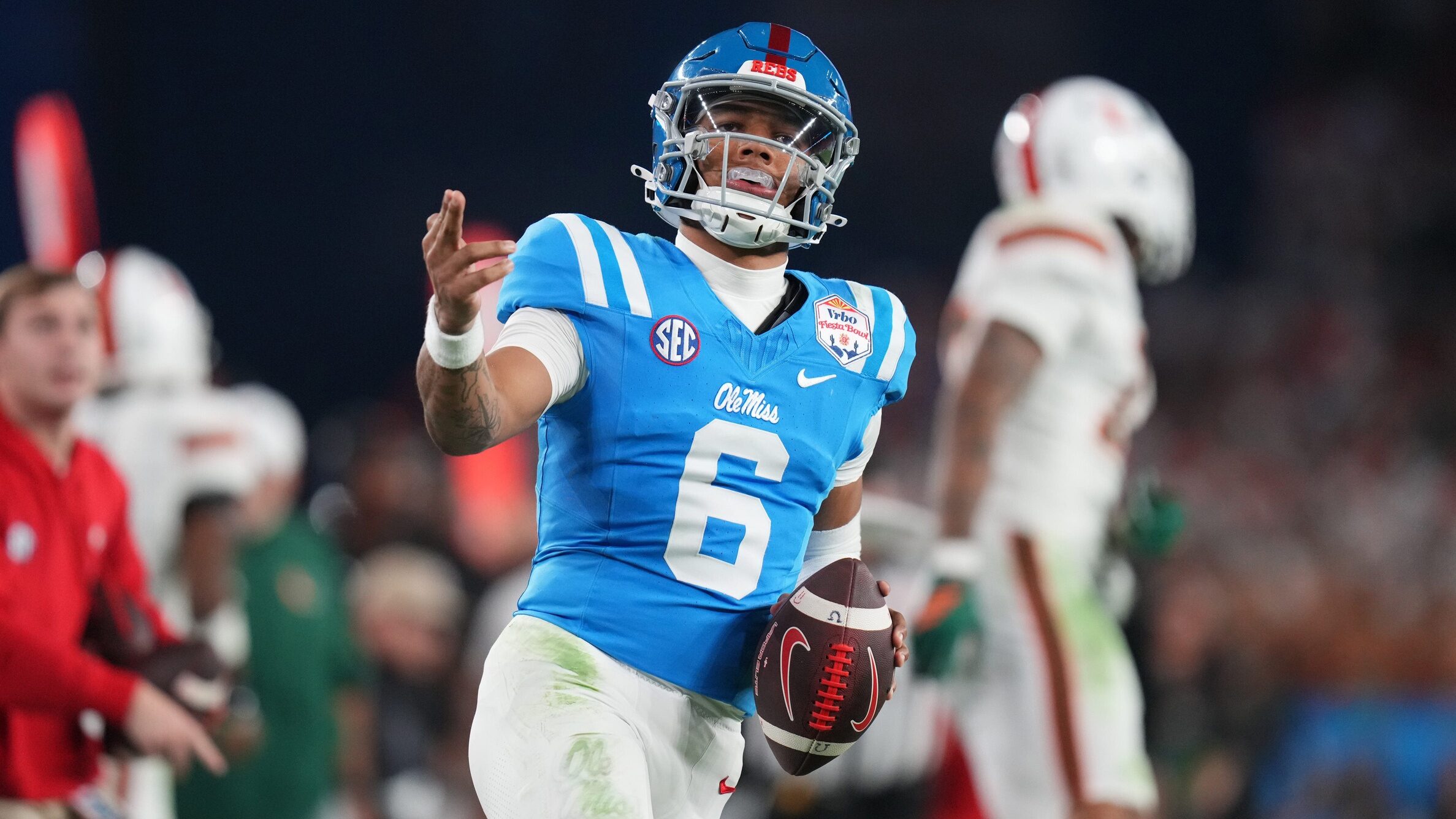 Pete Golding says Trinidad Chambliss set precedent at Ole Miss that will be &lsquo;hard to match&rsquo;