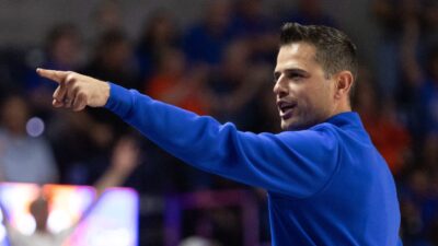 Florida coach Todd Golden.