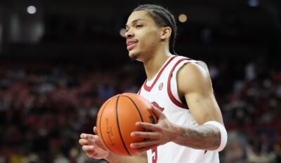 Darius Acuff Jr. of Arkansas.