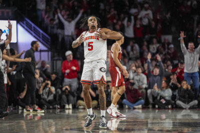 Jeremiah Wilkinson leads Georgia.