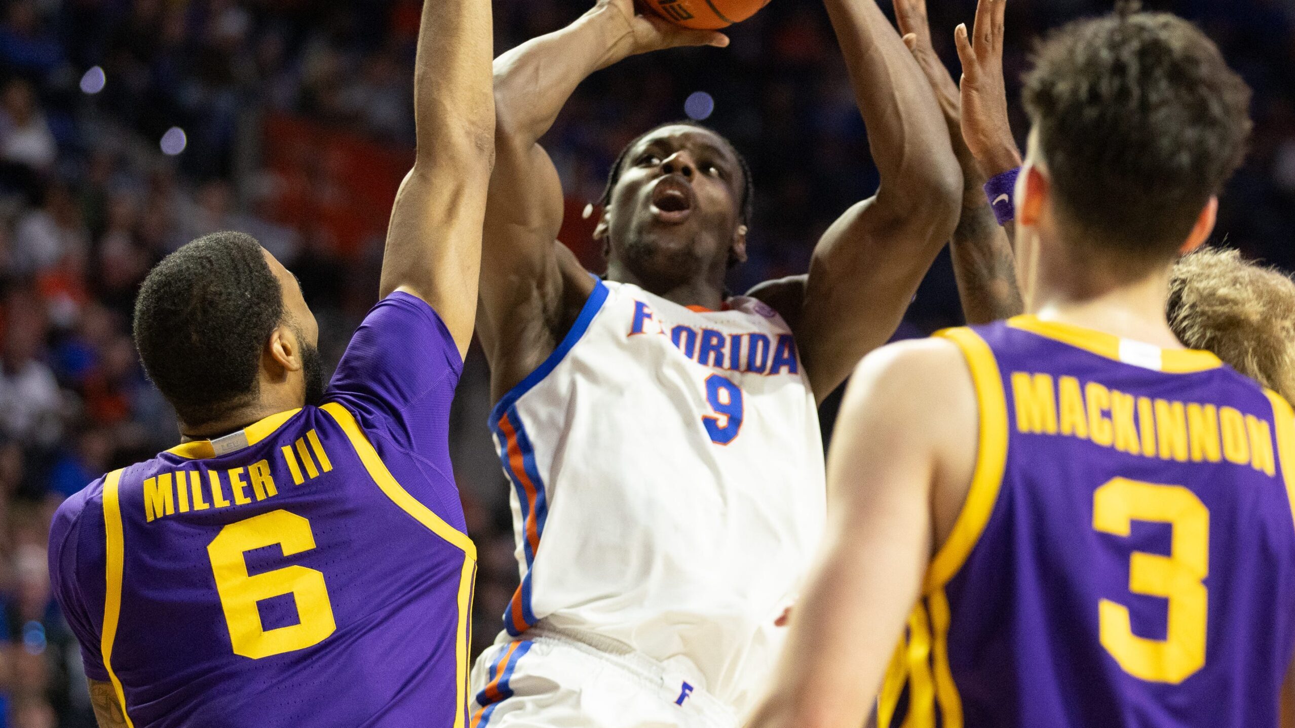Rueben Chinyelu, Urban Klavzar lead Florida to win over LSU, 5th straight SEC victory