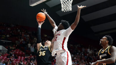 Alabama big man Charles Bediako.