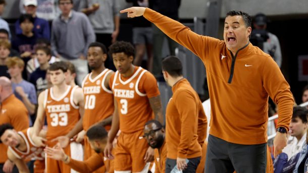 Texas coach Sean Miller.